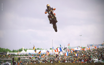 Картинка спорт мотокросс гонки кросс трасса