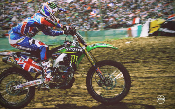 Картинка спорт мотокросс трасса кросс гонки