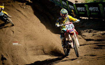 Картинка спорт мотокросс трасса кросс гонки