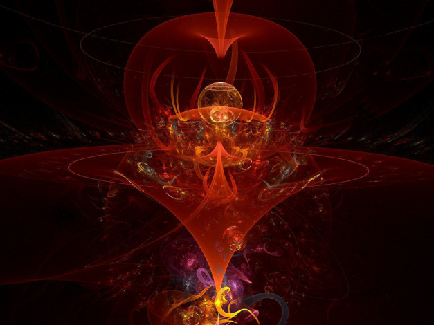 Обои картинки фото 3д, графика, fractal, фракталы, узор, цвета, фон