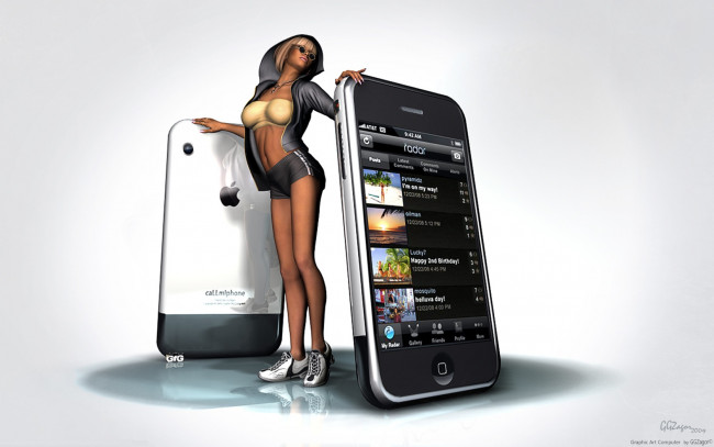 Обои картинки фото 3д, графика, people, люди, девушка