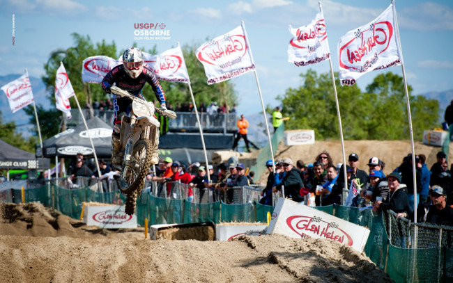 Обои картинки фото спорт, мотокросс, кросс, трасса, гонки