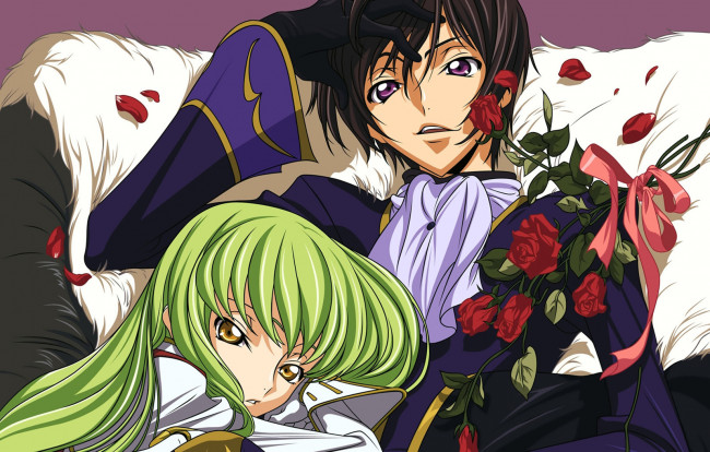 Обои картинки фото code, geass, аниме