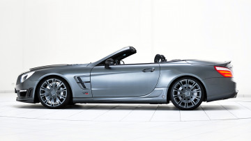 Картинка mercedes sl автомобили brabus mercedes-benz германия грузовики автобусы двигатели подразделение daimler ag легковые