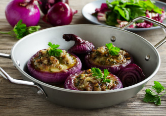 Картинка еда вторые+блюда зелень лук мясо