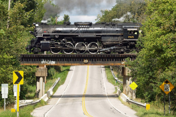 Картинка техника паровозы железная дорога рельсы паровоз