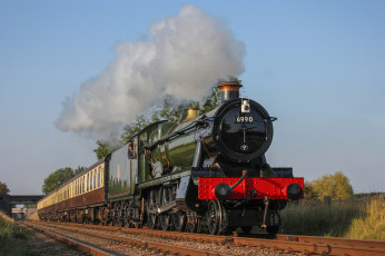 Картинка техника паровозы железная дорога рельсы паровоз