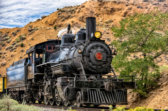 Картинка техника паровозы железная дорога рельсы паровоз