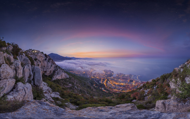 Обои картинки фото города, монако , монако, княжество, побережье