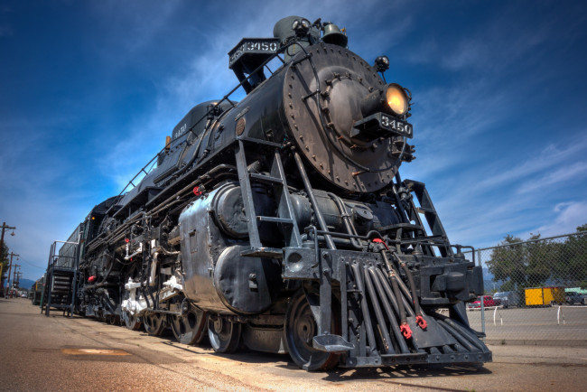 Обои картинки фото техника, паровозы, железная, дорога, рельсы, паровоз