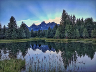 Картинка природа реки озера река лес