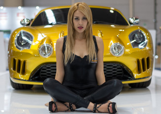 Картинка автомобили -авто+с+девушками девица авто