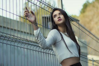 Картинка девушки -unsort+ брюнетки +шатенки лицо взгляд