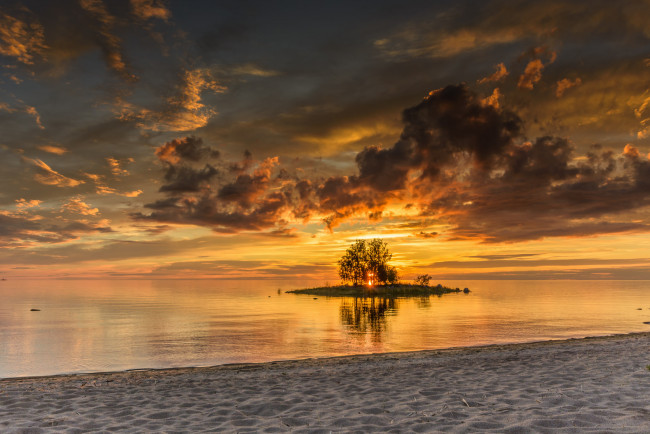 Обои картинки фото природа, восходы, закаты, рассвет