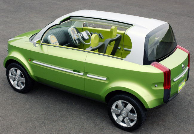 Обои картинки фото nissan redigo concept 2003, автомобили, nissan, datsun, 2003, concept, redigo