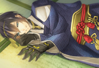 Картинка аниме touken+ranbu танец мечей