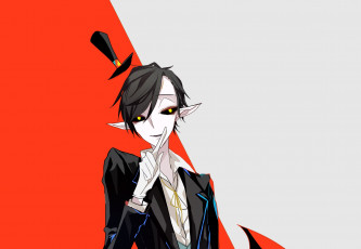 Картинка аниме ангелы +демоны демон