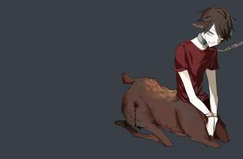 Картинка аниме животные +существа существо