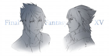 Картинка видео+игры final+fantasy+xv парни