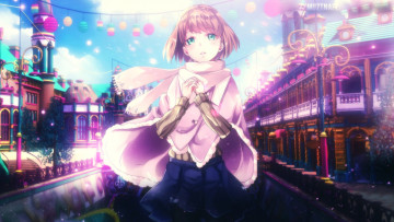 Картинка аниме aldnoah+zero девушка