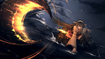 Картинка аниме kantai+collection девушка