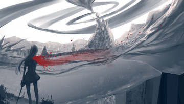 Картинка аниме rwby девушка