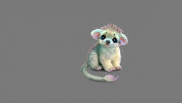 Картинка рисованное животные миленький зверек