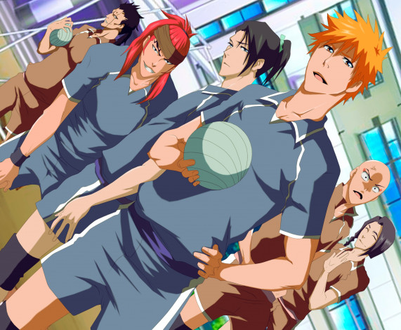 Обои картинки фото аниме, bleach, блич