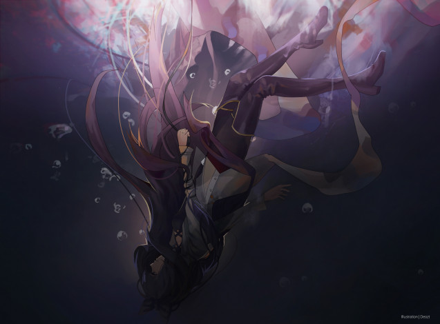 Обои картинки фото аниме, rwby, девушка