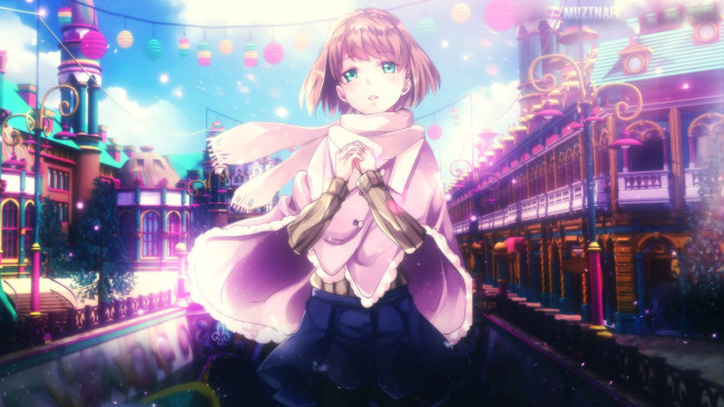 Обои картинки фото аниме, aldnoah zero, девушка