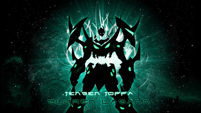 Обои картинки фото аниме, tengen toppa gurren-lagann, гуррен-лаган
