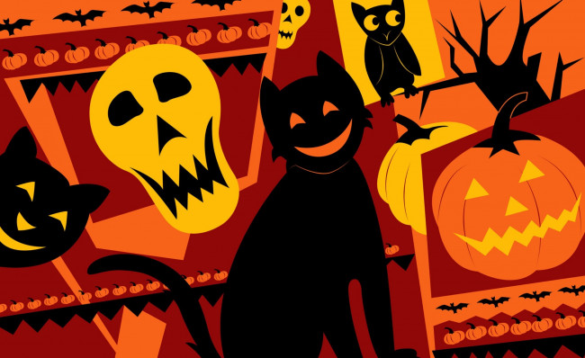 Обои картинки фото праздничные, хэллоуин, halloween, тыква