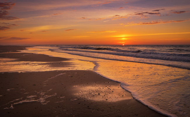 Обои картинки фото природа, восходы, закаты, простор