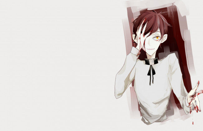 Обои картинки фото аниме, unknown,  другое, арт, парень