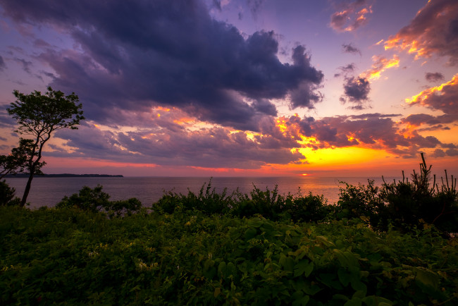 Обои картинки фото природа, восходы, закаты, простор