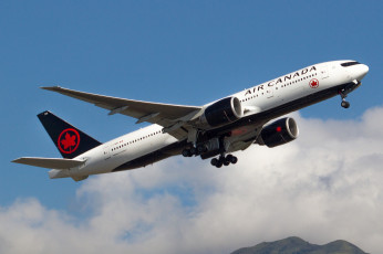 Картинка b777-233lr авиация пассажирские+самолёты авиалайнер