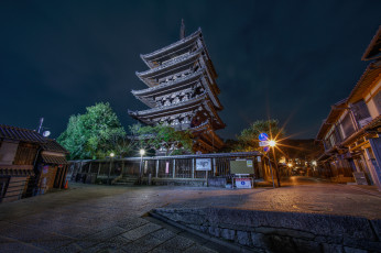 Картинка yasaka города -+буддийские+и+другие+храмы простор