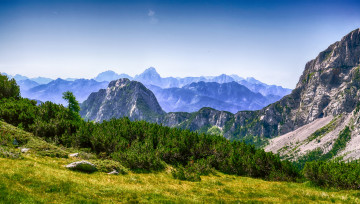 Картинка природа горы простор