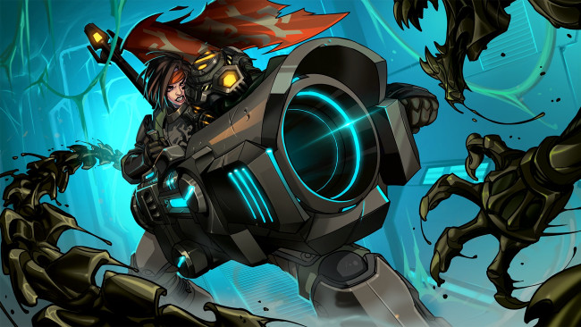 Обои картинки фото видео игры, paladins