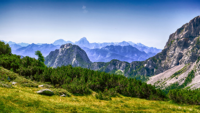 Обои картинки фото природа, горы, простор