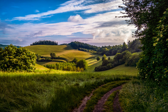 Обои картинки фото природа, дороги, простор