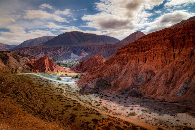 Обои картинки фото природа, горы, простор