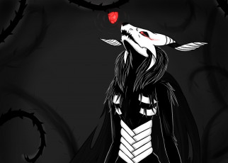 обоя аниме, mahou tsukai no yome, невеста, чародея