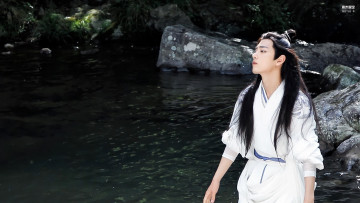 обоя кино фильмы, the untamed, вэй, усянь, озеро