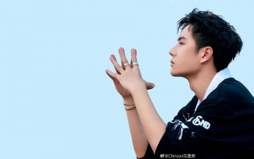 Картинка мужчины wang+yi+bo актер певец кольца