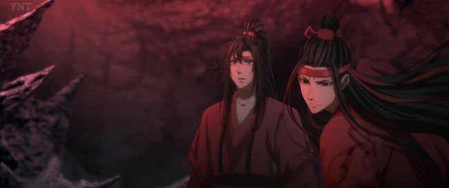 Обои картинки фото аниме, mo dao zu shi, вэй, усянь, лань, ванцзи