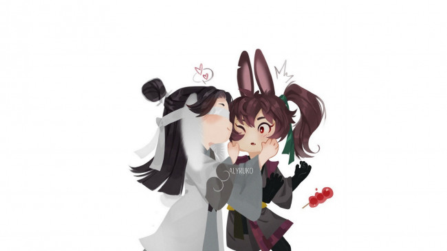 Обои картинки фото сюэ ян и сяо синчень, аниме, mo dao zu shi, the, untamed, неукротимый, повелитель, чэньцин, мосян, тунсю, mo, dao, zu, shi, магистр, дьявольского, культа