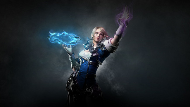 Обои картинки фото видео игры, a3,  still alive, девушка, магия
