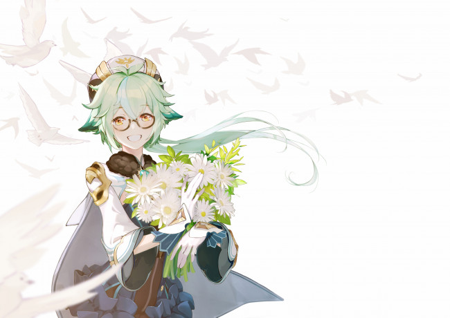 Обои картинки фото аниме, genshin impact, genshin, impact