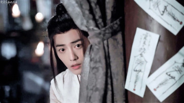 Картинка кино+фильмы the+untamed вэй усянь шторы талисманы